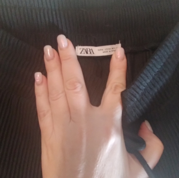 Zara Black joggers sz M - Picture 4 of 7